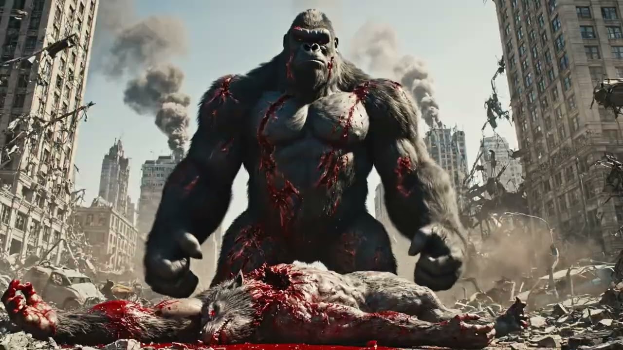 King Kong vs The Giant Werefox – The Awakening From the Jungle’s Cursed Grave! 🌌⚔️