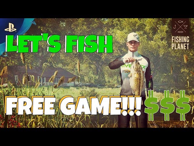 FREE PS4 GAME, LET'S FISH
