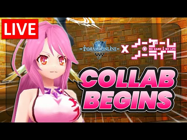 No Game No Life Collaboration u0026 New Main Quest! - Toram Online Update Stream #shorts class=