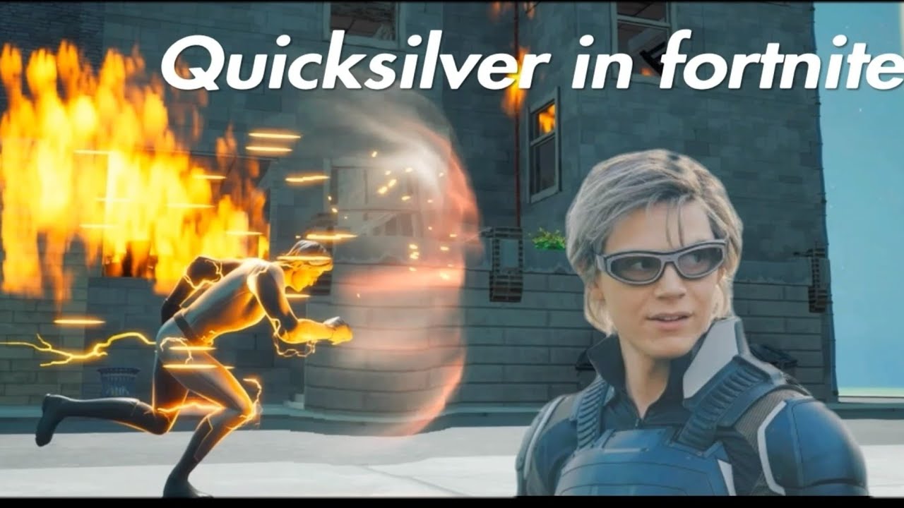 Fortnite Quicksilver saves everyone in fortnite! YouTube