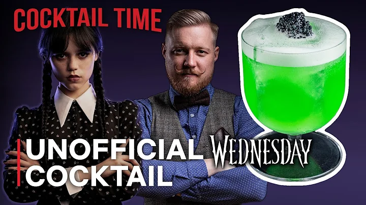 I Made a Cocktail For Wednesday Addams | Netflix