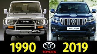 Мультфильм Toyota Land Cruiser Prado Эволюция 1990 2019 История Модели 