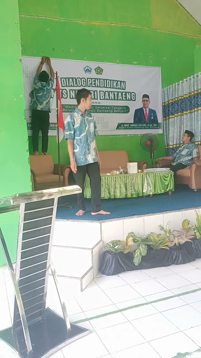 persiapan Dialog Pendidikan bersama bapak bupati Bantaeng