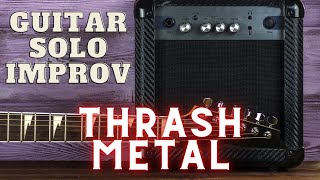 80&#39;s Thrash Metal (w/Heavy Section) E Minor 210 bpm / 128 bpm Guitar Backing Track Music