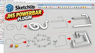 JHS PowerBar Plugin Tutorial – Essential Tools for SketchUp