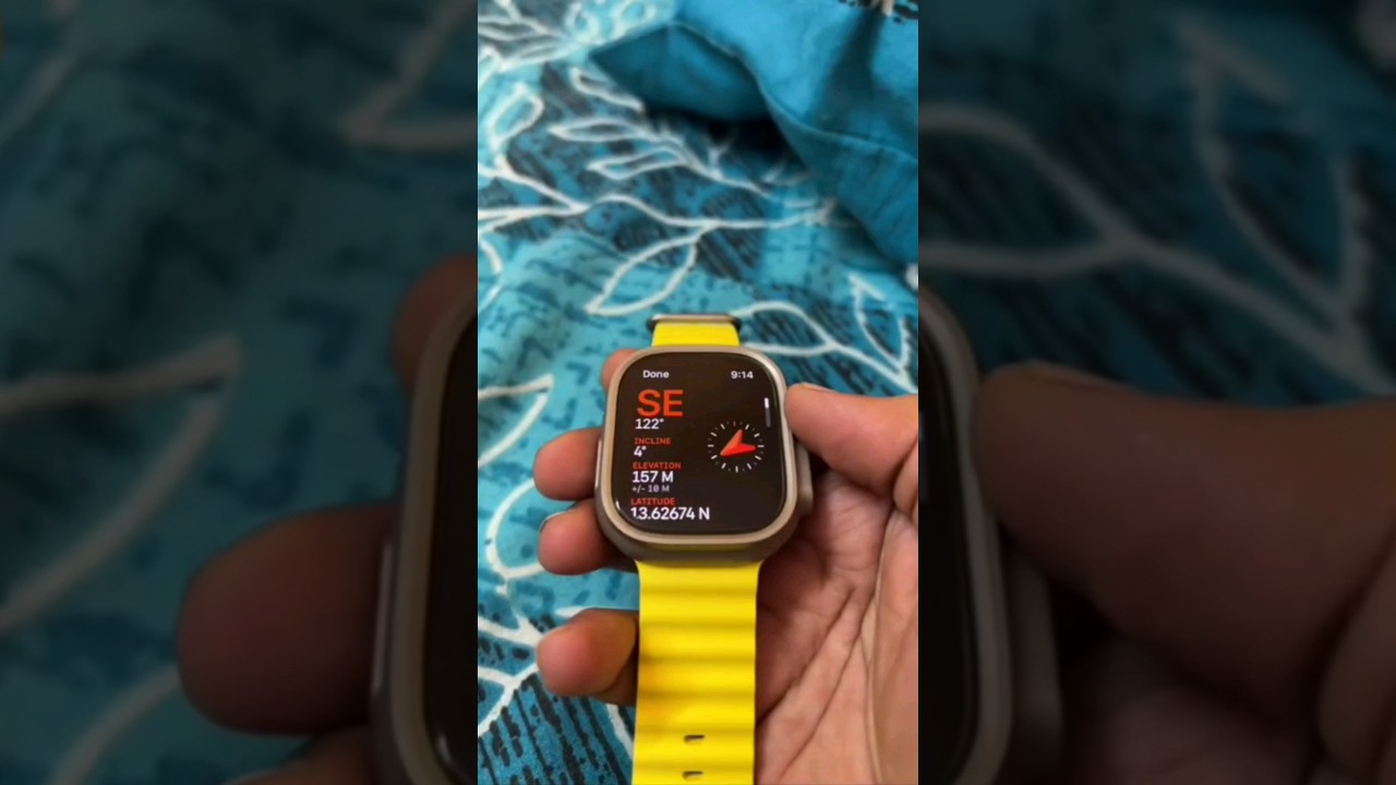 Compass Feature in Apple Watch Ultra 