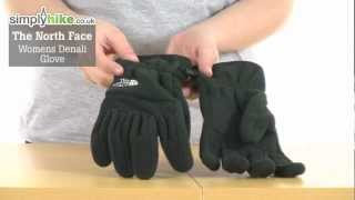 north face denali gloves women's