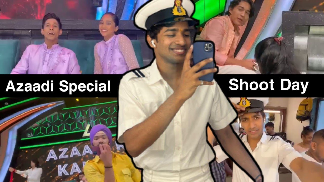 Vlog 43 : Azaadi Ki Kahani Shoot Day 