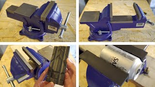 🗜️ Harbor Freight 5" Swivel Vise w/ Anvil ⚒️ [ASMR]