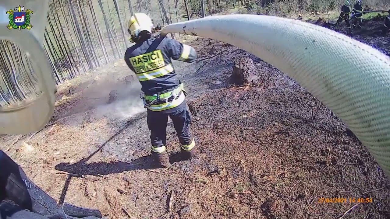 Výjezd: Červený Kostelec, HZS Náchod | Požár | 27.04.2021 | Horní Rybníky