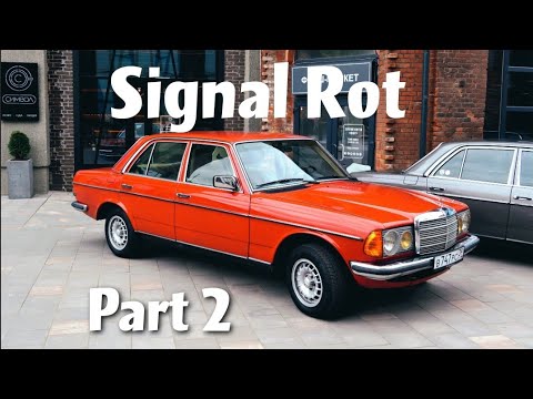 Видео: Сигнально красный W123. Мини реставрация. Part 2.