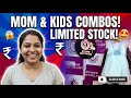 mom kids combos collection VIP collection pockets friendly reminder 😄 limited stock