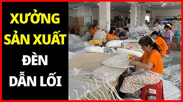 Đèn dẫn lối sân khấu đám cưới được sản xuất như thế nào?