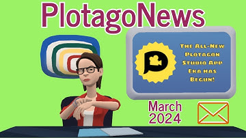 PlotagoNews: Episode 5: March 2024 | PlotagoNews | Plotagon