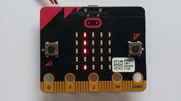 02 BBC Microbit 文字跑馬燈測試