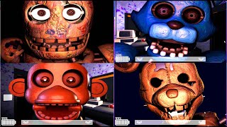 Five Nights at Candy's 1: Custom Night - But Better - All Jumpscares