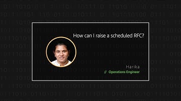 How can I raise a scheduled RFC?
