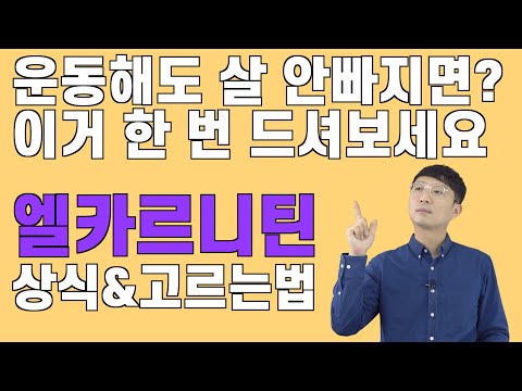 체지방을 에너지로 쓴다?! 일반인은 잘 모르는 엘카르니틴 상식과 고르는법