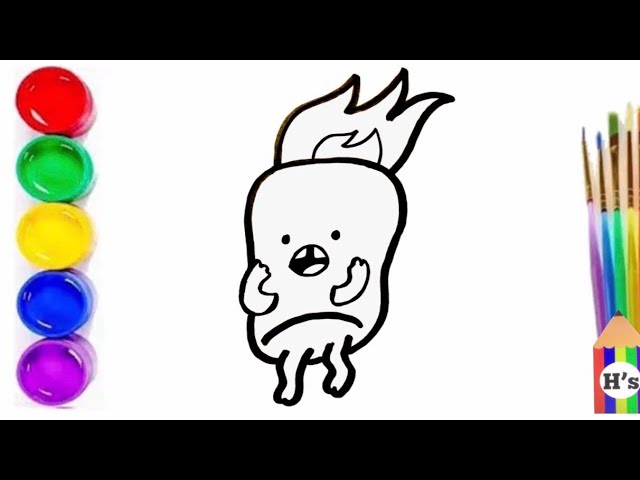 How To Draw Flamemallow From  Kids App 