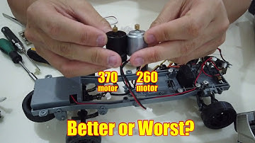 WPL D12 370 Motor Upgrade