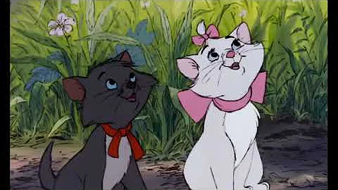 The Aristocats (1970) - Thomas O'Malley Meets Dutches & Kittens