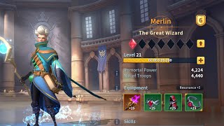 Infinity kingdom: setting up merlin - this is why all beginners should unlock merlin