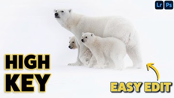 How to Create Stunning High Key Photos: Lightroom & Photoshop Editing Tutorial