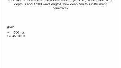 Sound waves and speed of sound4 animated physics problem solved