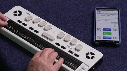 BARD Mobile for Android How-To Series: How to Read a Braille Book
