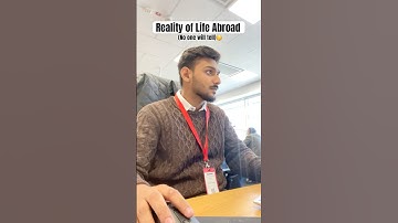 Harsh Reality of Life Abroad😞 #sweden #europe  #vlog #travel #traveller #travelblogger #facts