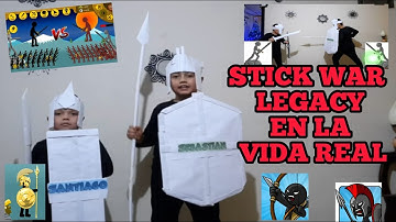 STICK WAR LEGACY en la VIDA REAL  | Sebas Santi