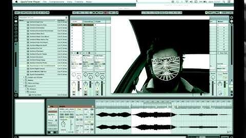 FaceOSC Car Test. Face controller for Ableton Live