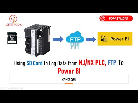 Using SD Card to log the data from NJNX PLC, FTP to Power BI