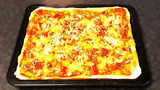 Incredibly delicious pizza at home: a simple recipe for everyone