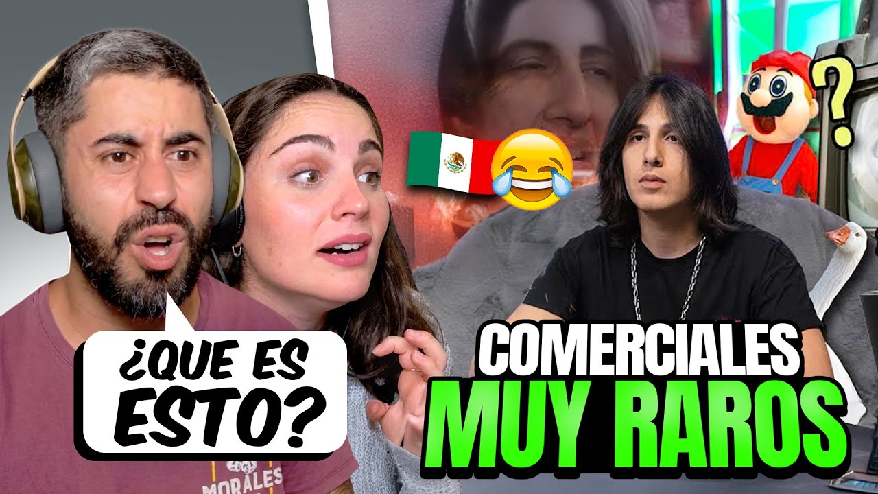 ¡Los COMERCIALES de VIDEOJUEGOS eran TERRIBLES! Españoles Reaccionan y quedan en SHOCK… 😱