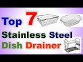Top 7 Best Stainless Steel Dish Drainer in India 2020 with Price | Dish Drying Rack