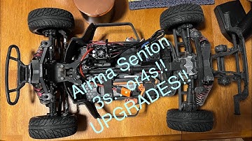 Arrma Senton 3s…4s RC CAR!! Upgrades update!! HOBBYWING MAX10 6s shocks proline tires
