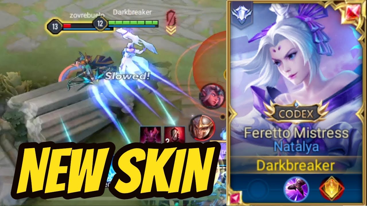 NATALYA NEW SKIN FERETTO MISTRESS | AoV | 傳說對決 | RoV | Liên Quân Mobile ...