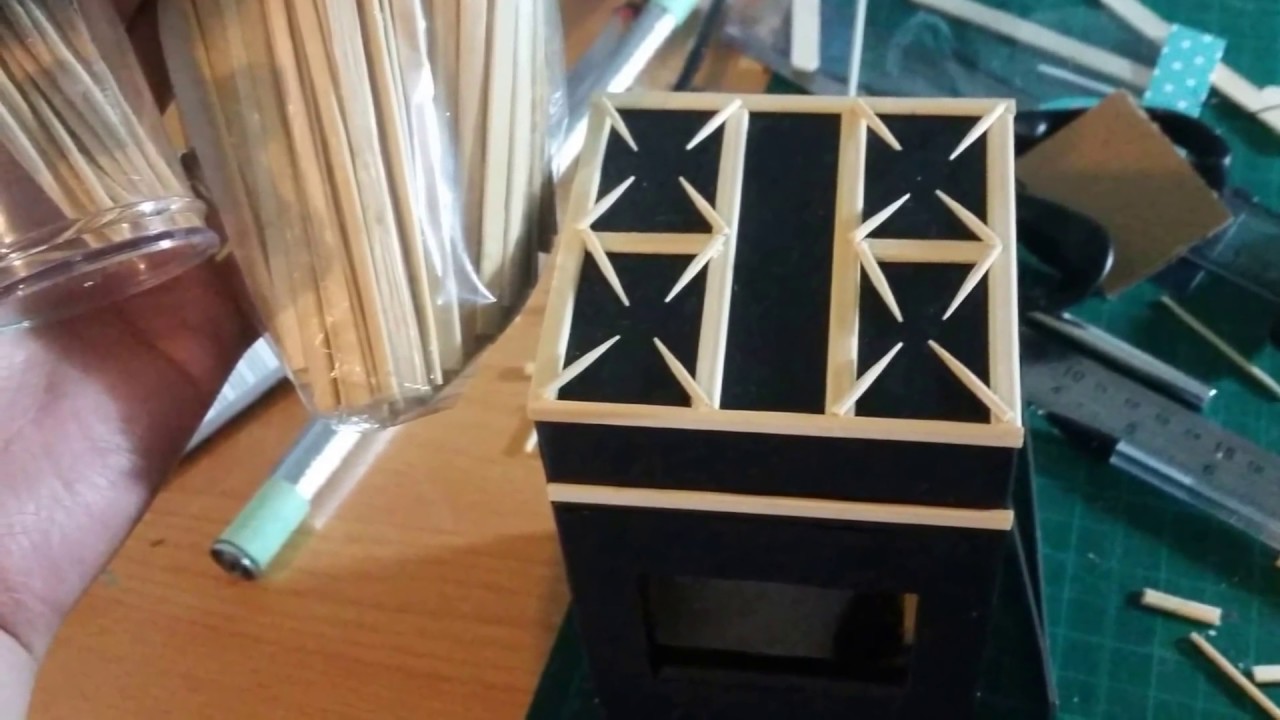 Miniature Stove | DIY Doll Stove | Barbie Stove | Barbie Kitchen | Modern Miniature Kitchen |