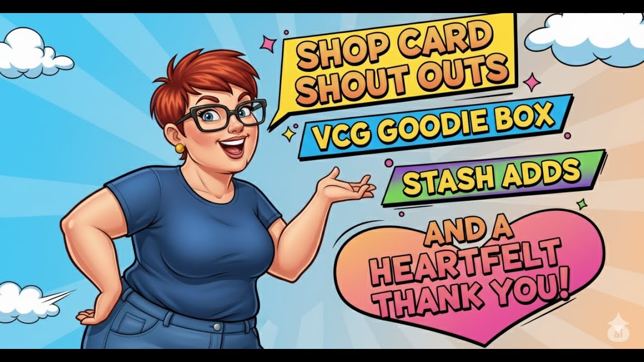 Эпизод 143: Выражение благодарности за покупку, подарочный набор VCG, пополнение запасов и искрен...