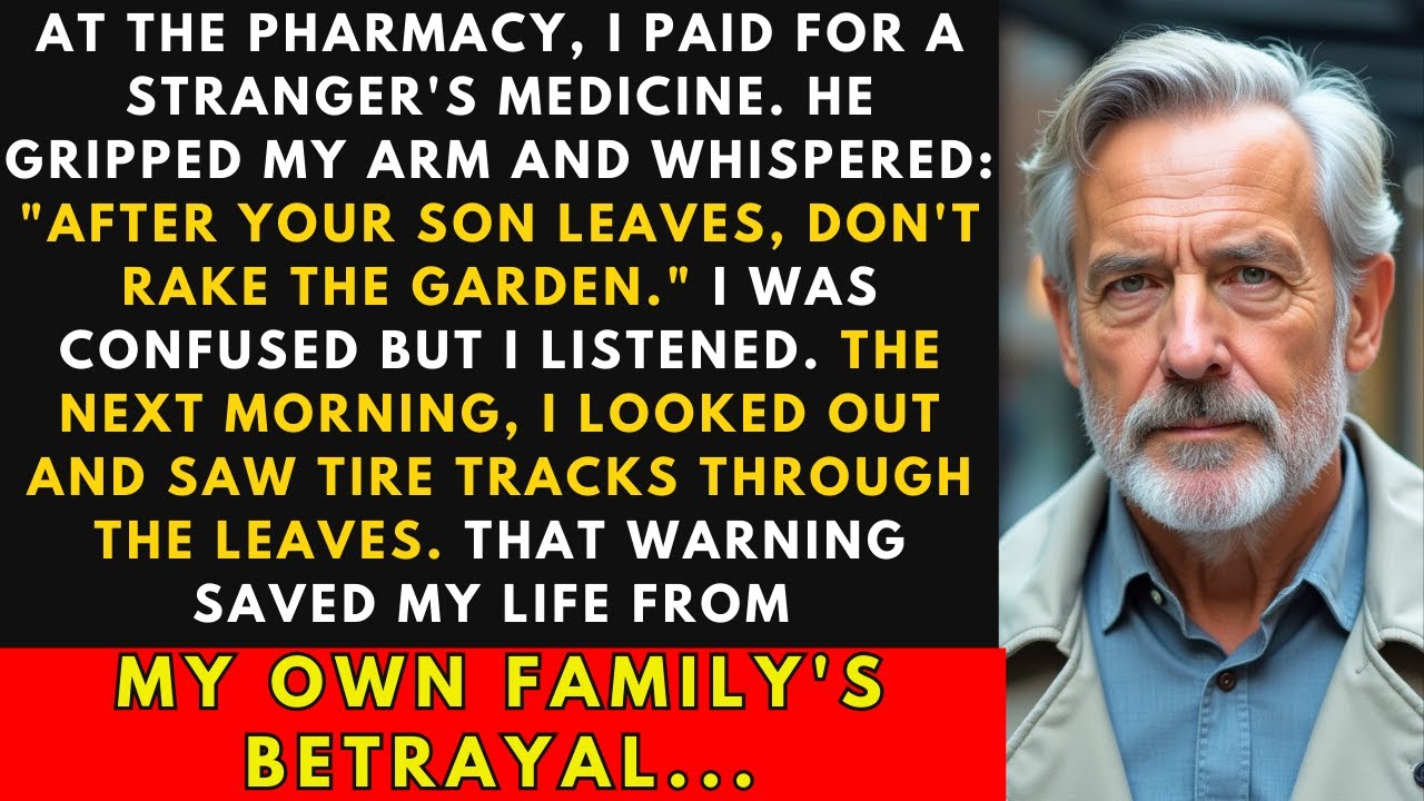 The Old Man Whose Medicine I Paid For Said: “After Your Son Leaves, Don't Rake The Garden.”