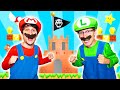 Mario VS Luigi racing Super Mario World In Real Life