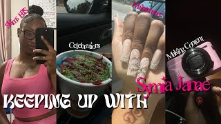 NEW SERIES | KEEPING UP WITH SYMIA JANAE | SKIMS BTS + CELEBRATIONS + MAINTENANCE + MAKING CONTENT!!