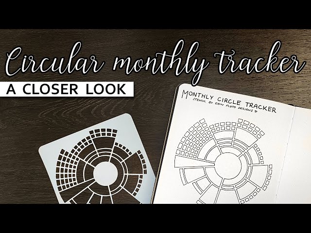 Circular Monthly Tracker | A Closer Look (feat. stencil by @ErinFlotoDesigns) - YouTube circular-monthly-tracker-a-closer-look-feat-stencil-by-erinflotodesigns-youtube