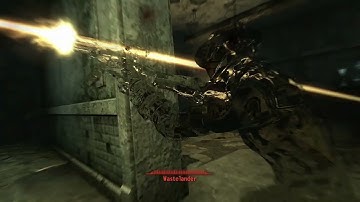 Wastelanders have a captive Super Mutant - Fallout 3