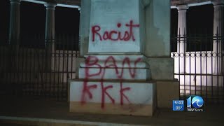 Va. Capitol Police investigate leads after Confederate monument vandalized