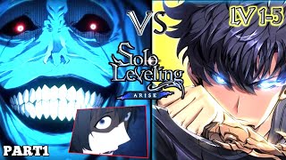 Jinwoo VS Grin 🔥 [solo leveling arise gameplay in hindi] (#part1) #sololevelingarise