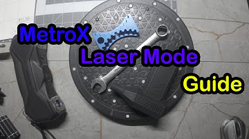 Revopoint MetroX Laser scanning Mode quick Guide