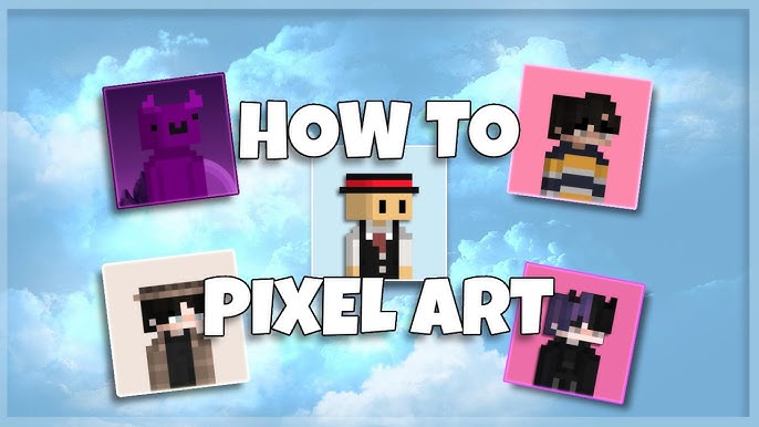 Design a picture in minecraft 2d pixle art by Asherm4