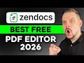 Best FREE PDF Editor - ZenDocs Review (2026)